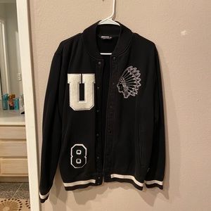 Undefeated letterman varsity jacket